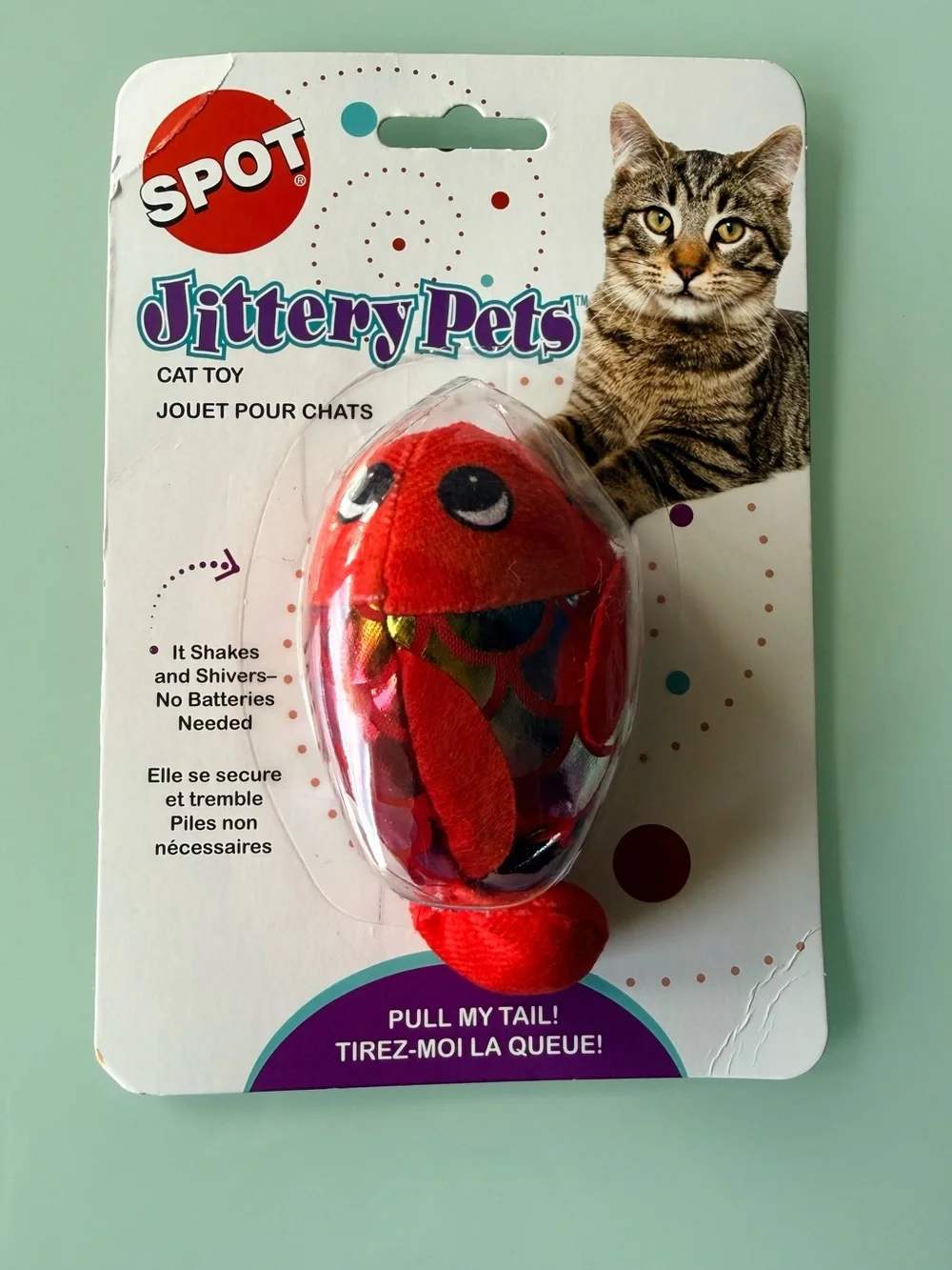 Spot Jittery Pets Cat Toy | 2-Pack | Brand New